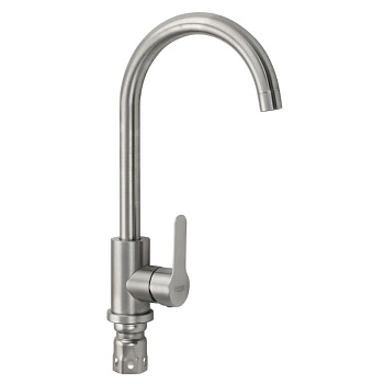 Смеситель BRIMIX для кухни шаровый нерж.сталь 304 серия СТАНДАРТ 9301